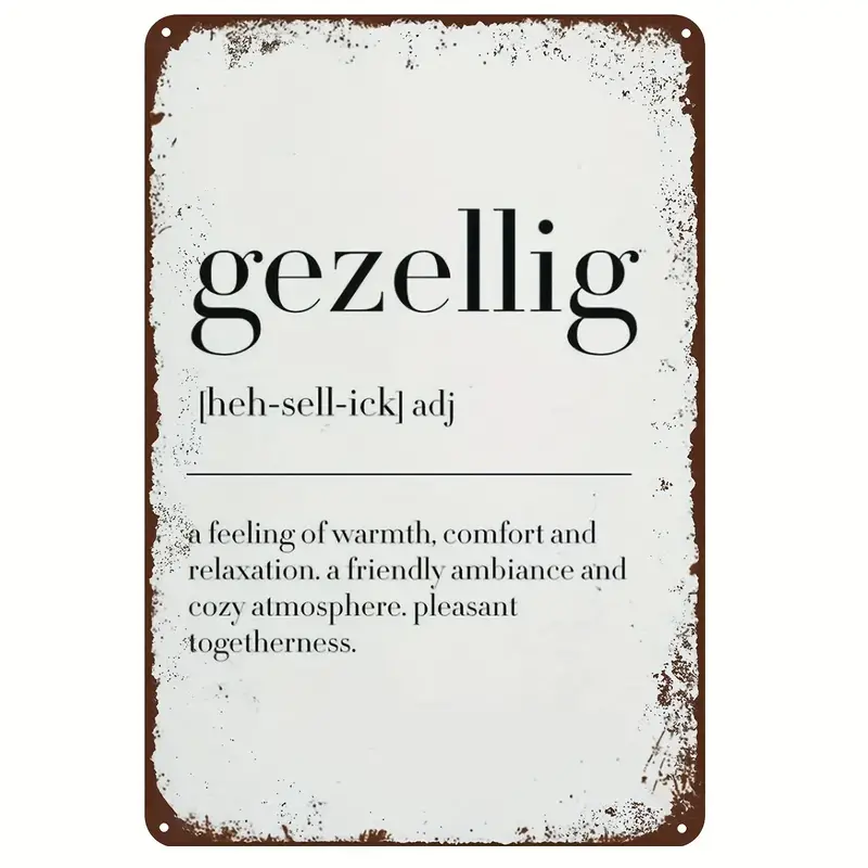 gezellig